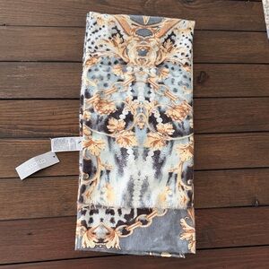 Chico’s Leopard Pashmina Scarf – NWT